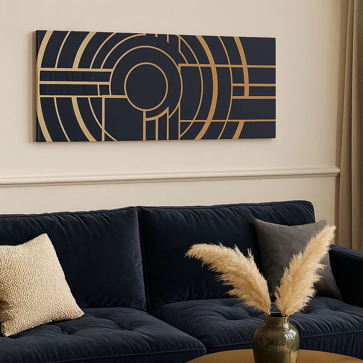 Impression sur toile - Image sur toile - Rotation des éléments - 30x30 cm