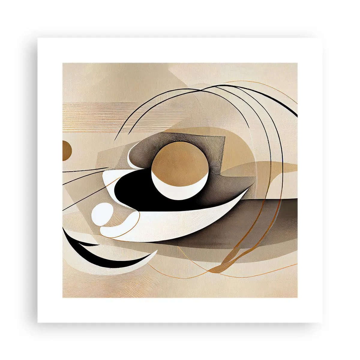 Affiche - Poster - Composition : l'essence des choses - 40x40 cm
