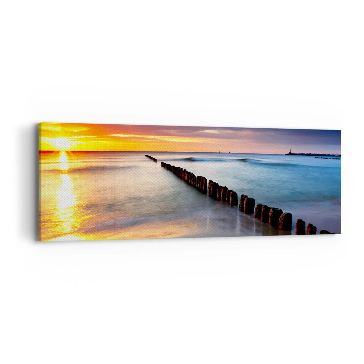 Impression sur toile - Image sur toile - Ecoute le silence - 90x30 cm
