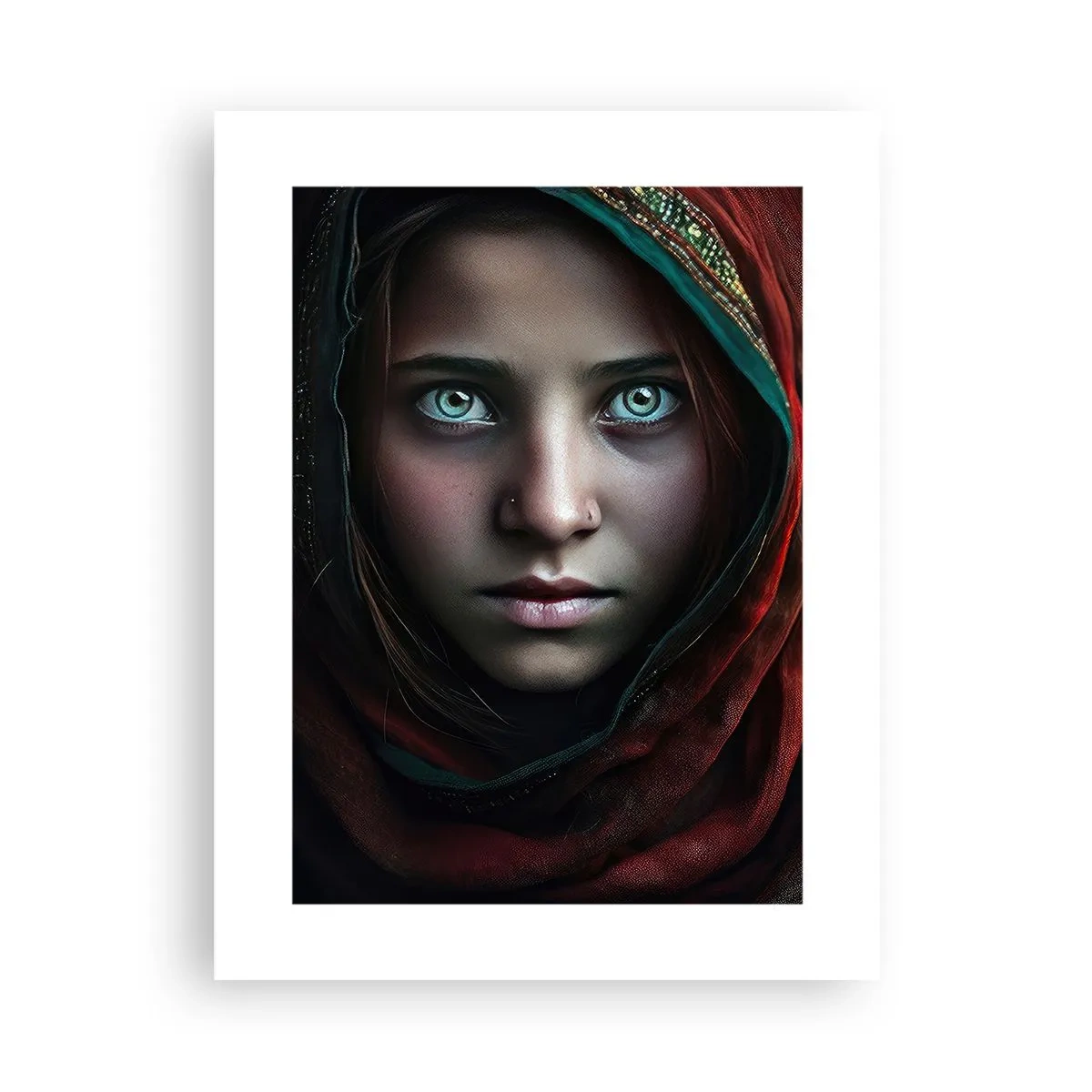 Affiche - Poster - Princesse orientale - 30x40 cm