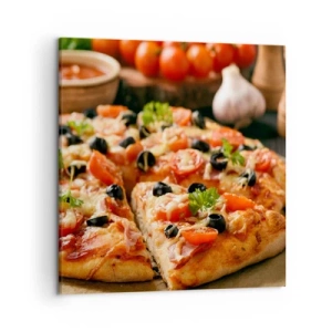 Impression sur toile - Image sur toile - Tu t'en es encore tiré - 50x50 cm