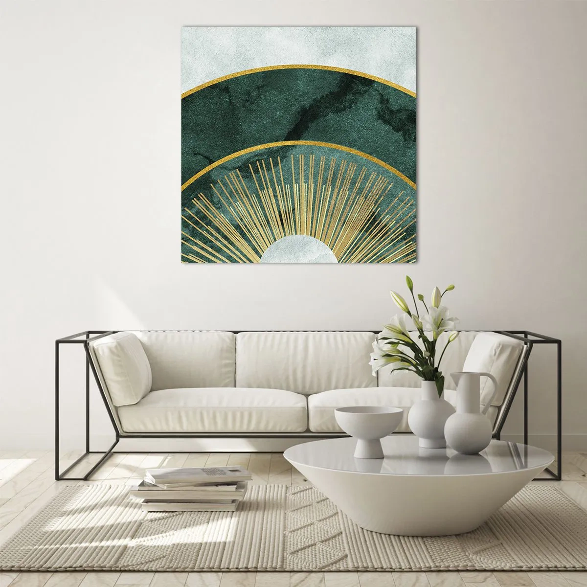 Impression sur verre - Image sur verre - Un autre système solaire - 30x30 cm