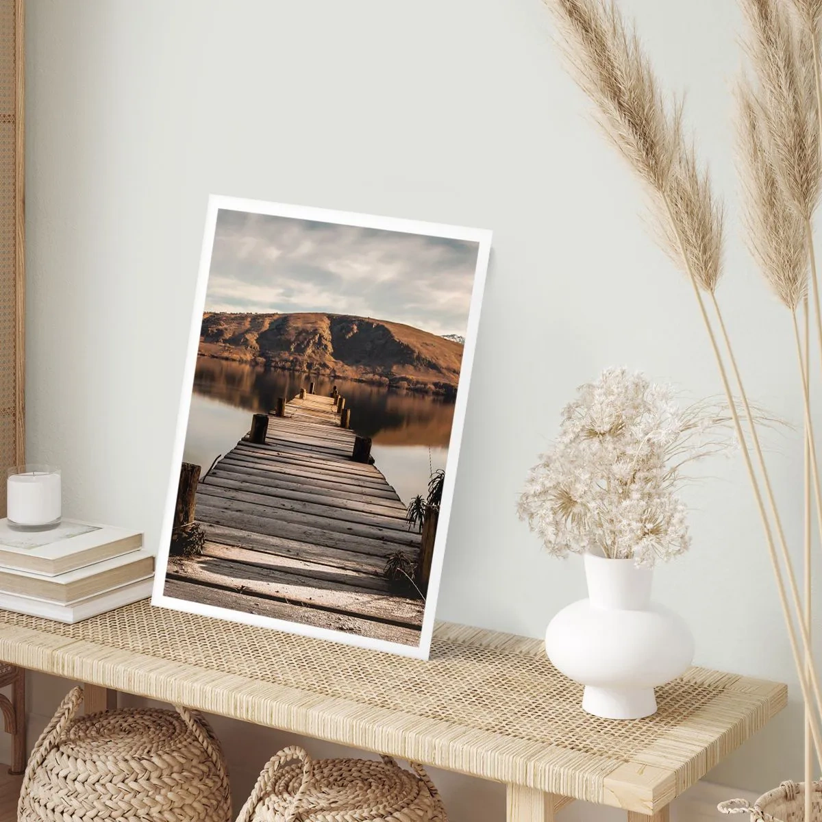 Affiche - Poster - Paysage silencieux - 40x50 cm