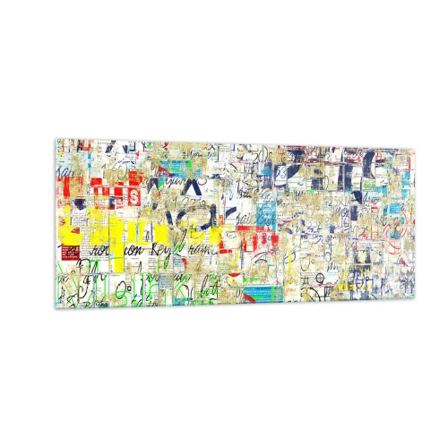 Impression sur verre - Image sur verre - Ca fait juste plaisir aux yeux - 100x40 cm