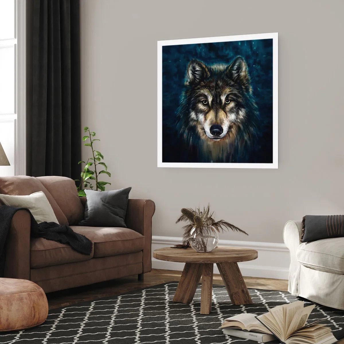 Affiche - Poster - Alpha? Et oméga - 30x30 cm