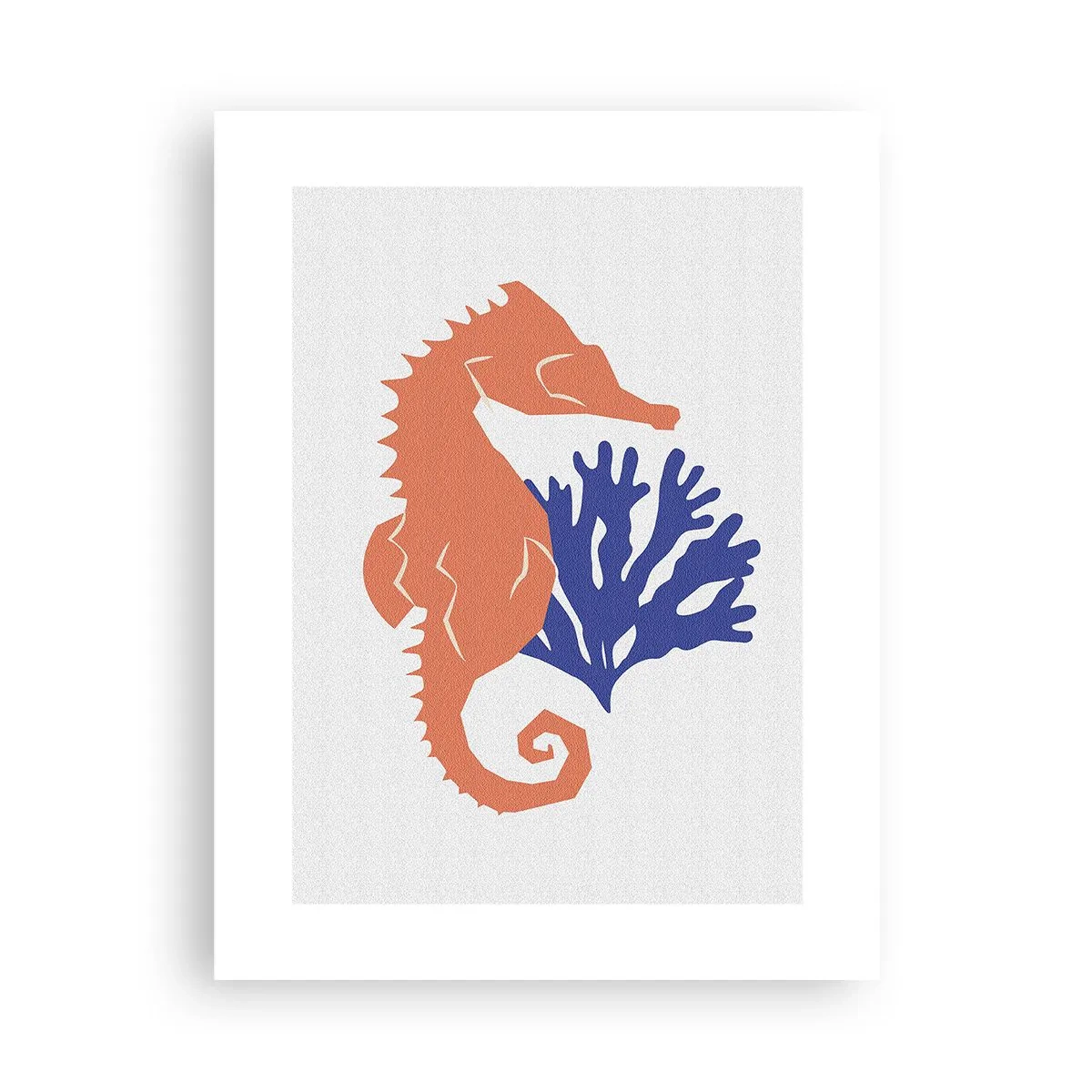 Affiche - Poster - Dans une prairie sous-marine - 30x40 cm