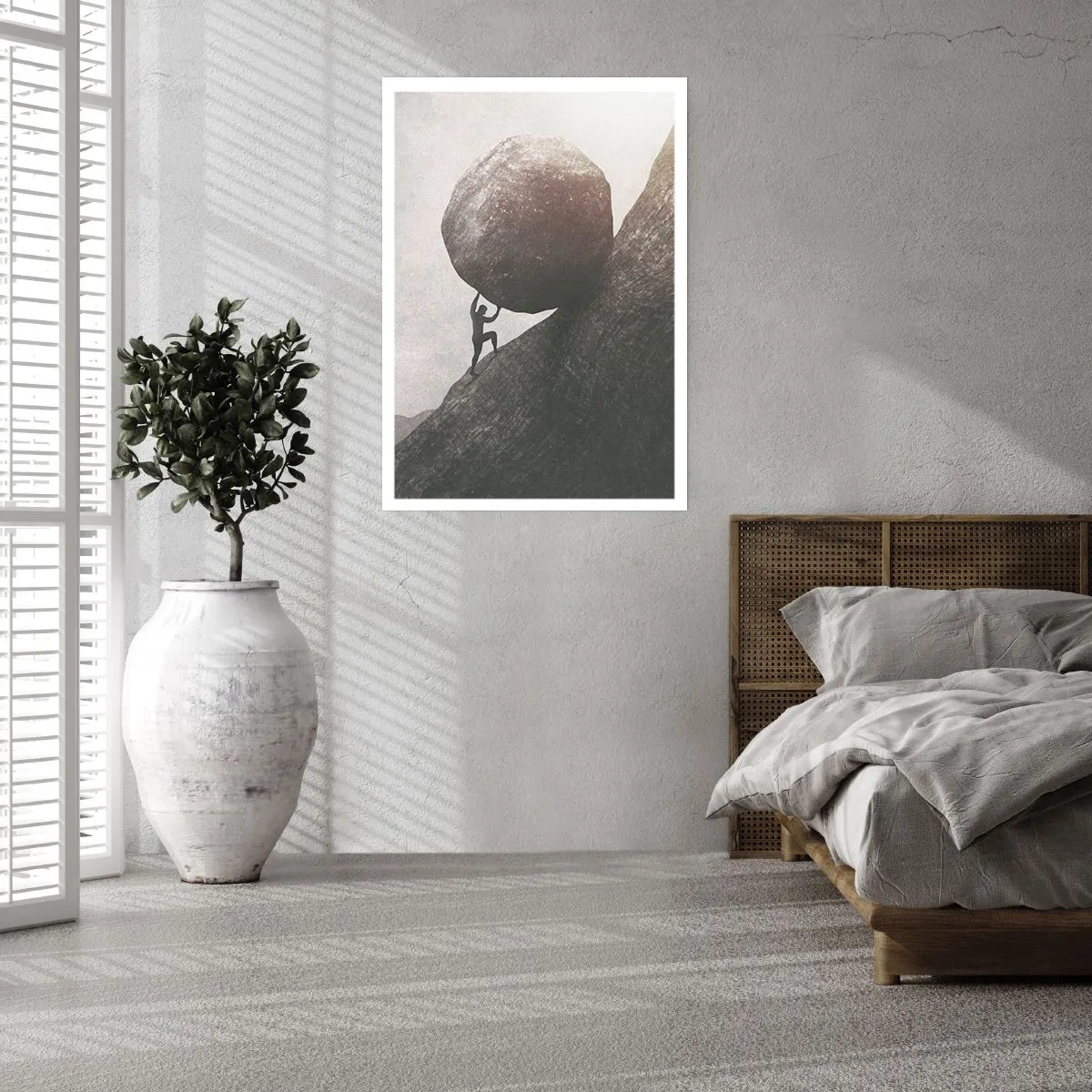 Affiche - Poster - Je crois contre tout espoir - 30x40 cm