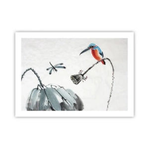 Affiche - Poster - La vie du champ - 70x50 cm