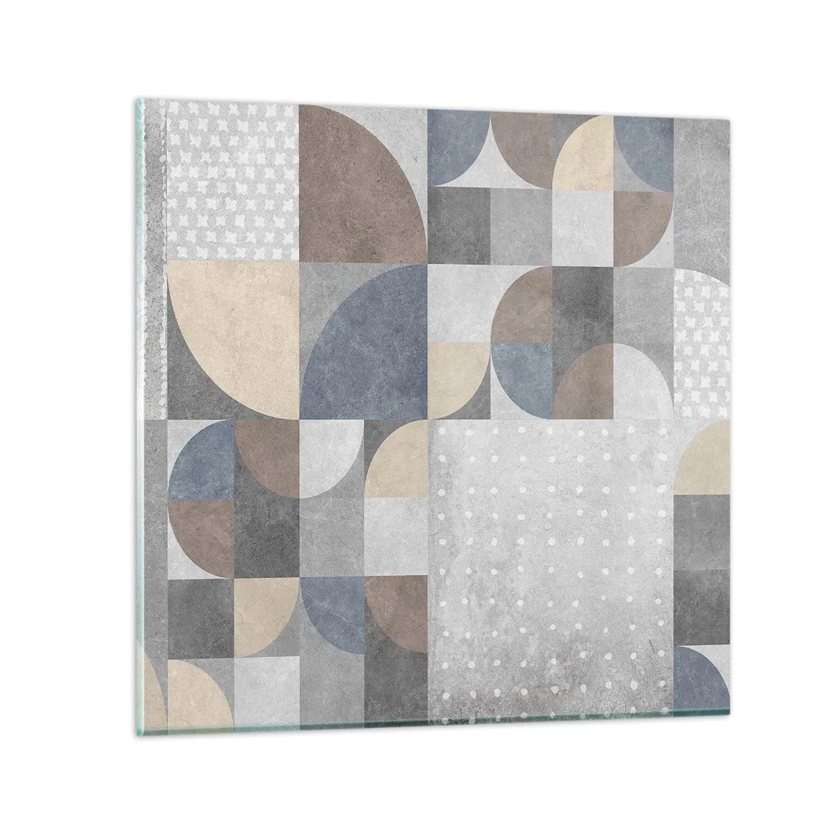 Impression sur verre - Image sur verre - Fantaisie de la céramique  - 30x30 cm