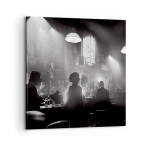 Impression sur toile - Image sur toile - Dans une ambiance jazz - 60x60 cm