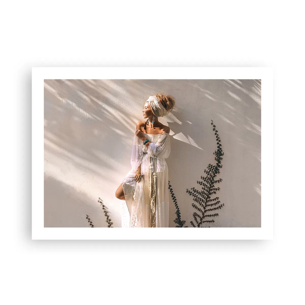 Affiche - Poster - Le soleil et la fille - 70x50 cm