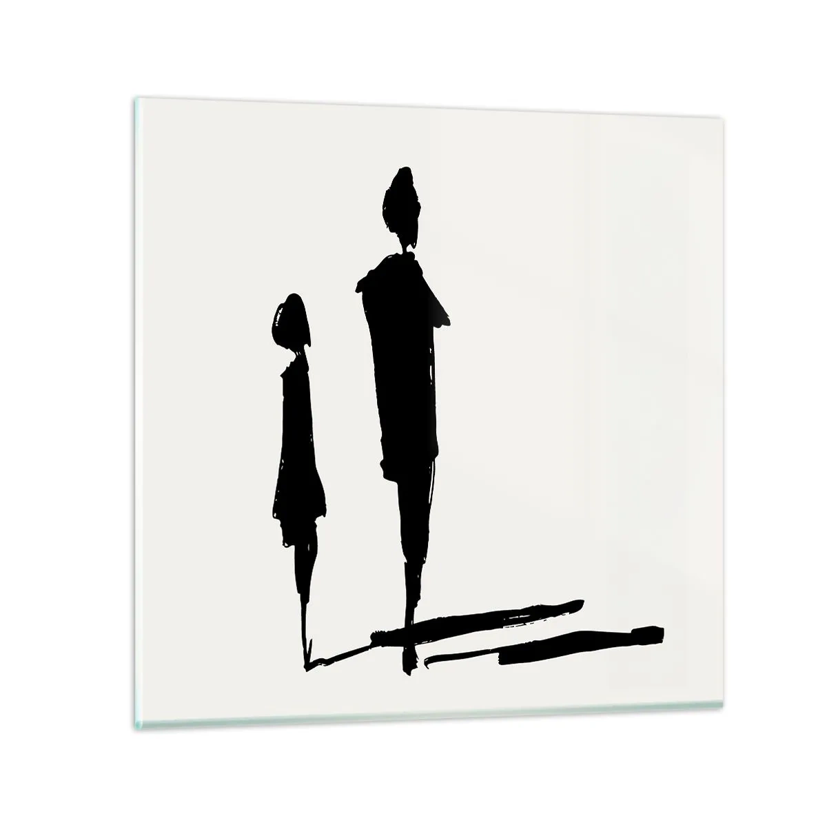 Impression sur verre - Image sur verre - Êtes-vous sûr qu'ils sont ensemble ? - 40x40 cm