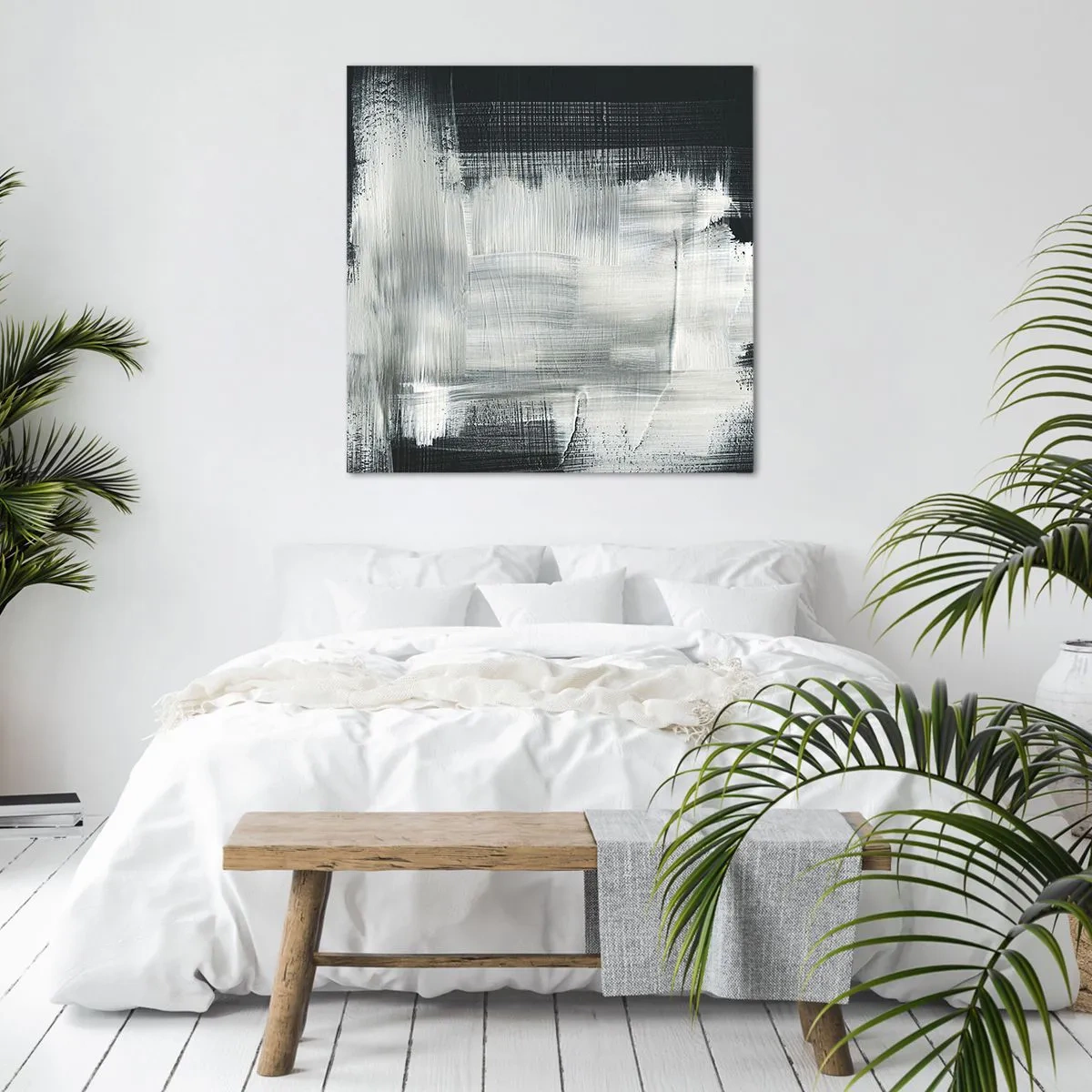 Impression sur toile - Image sur toile - Tissé à la verticale et à l'horizontale - 50x50 cm