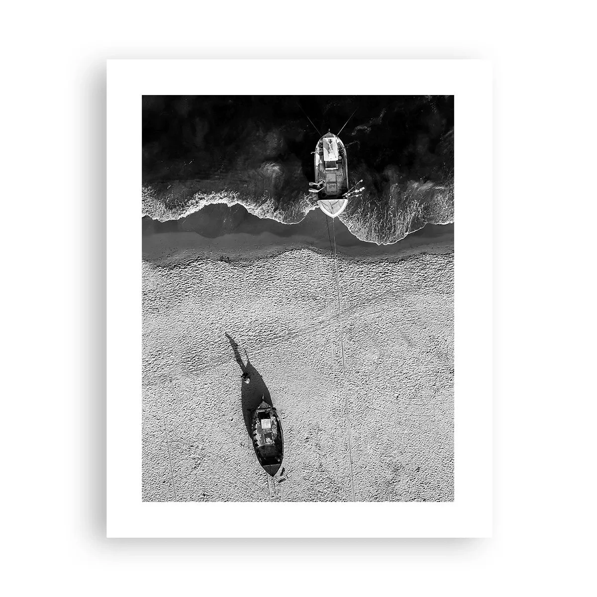 Affiche - Poster - Toujours sur le rivage… - 40x50 cm