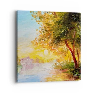 Impression sur toile - Image sur toile - Et in Arcadia ego - 40x40 cm