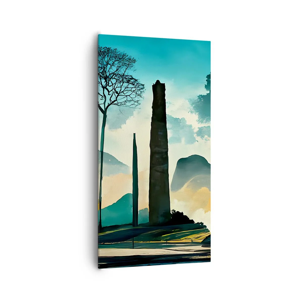 Impression sur toile - Image sur toile - Toujours de plus en plus haut - 65x120 cm