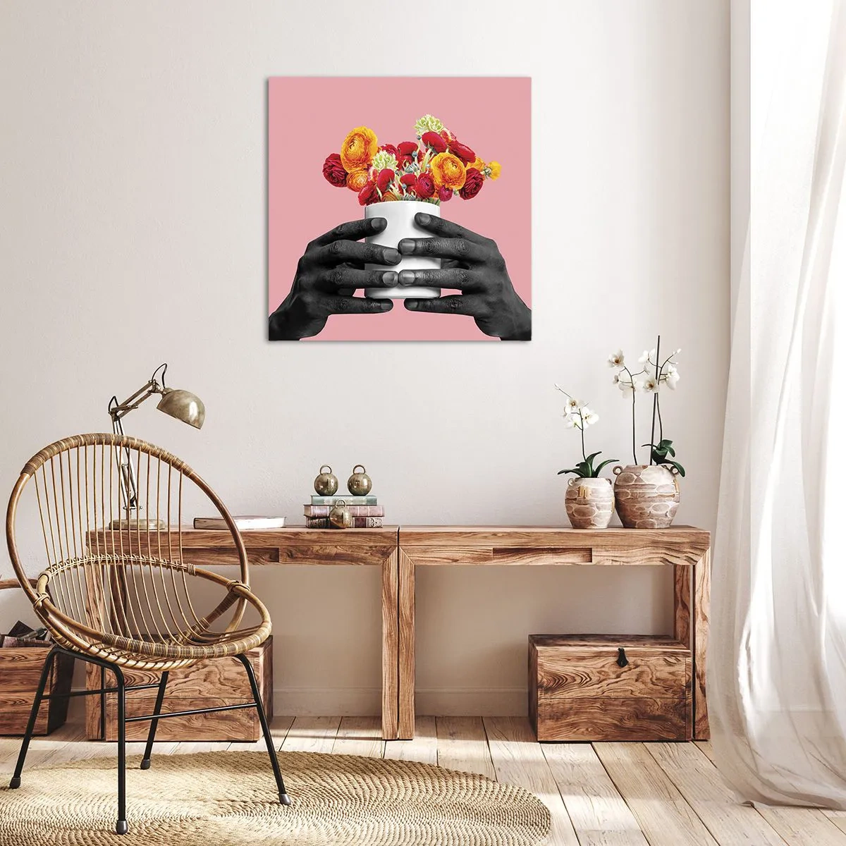 Impression sur toile - Image sur toile - Apothéose de la vie - 60x60 cm