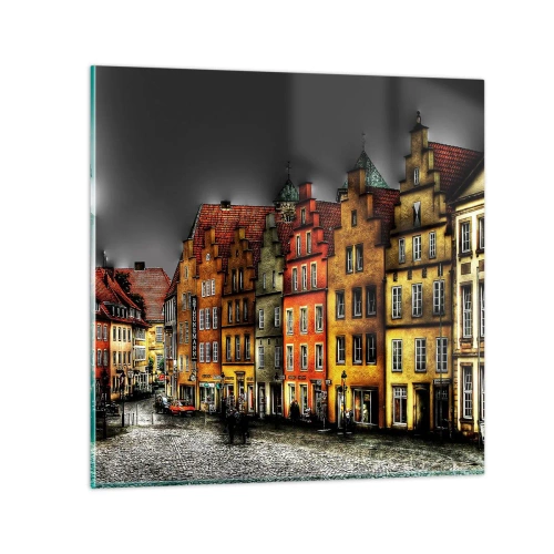 Impression sur verre - Image sur verre - La seule chose qui manque est un carrosse enchantée - 30x30 cm