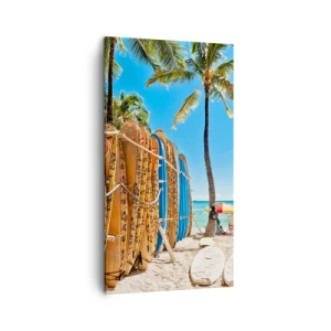 Impression sur toile - Image sur toile - Jeux ensoleillés - 45x80 cm