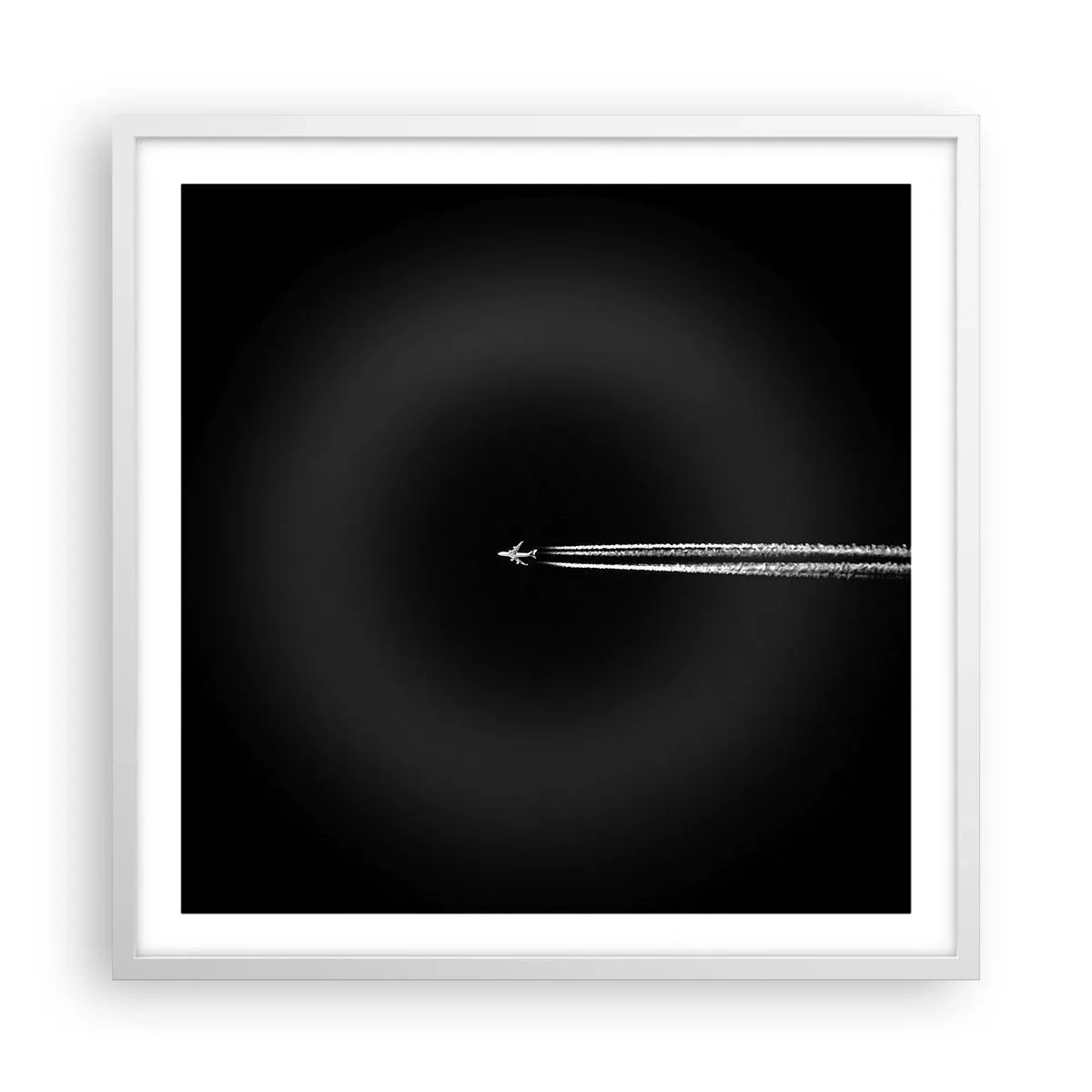 Affiche dans un cadre blanc - Poster - Dans une autre dimension - 60x60 cm