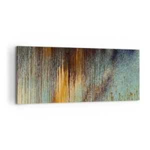 Impression sur toile - Image sur toile - Une composition de couleirs non fortuite - 100x40 cm
