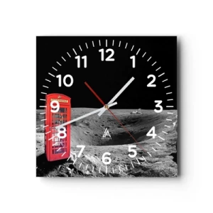 Horloge murale - Pendule murale - Une blague cosmique - 30x30 cm