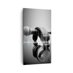 Impression sur toile - Image sur toile - Vous pouvez encore entendre son chant - 55x100 cm