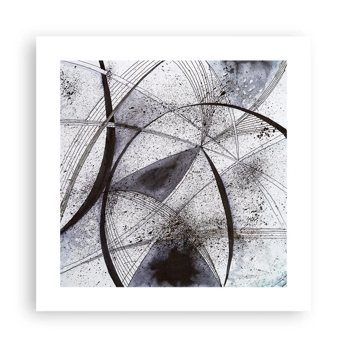 Affiche - Poster - Fantaisie futuriste - 40x40 cm