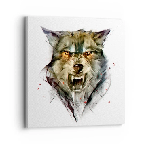 Impression sur toile - Image sur toile - Pas un pas ! - 30x30 cm