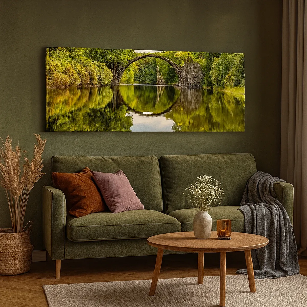 Impression sur toile - Image sur toile - À la jonction de deux mondes - 30x30 cm