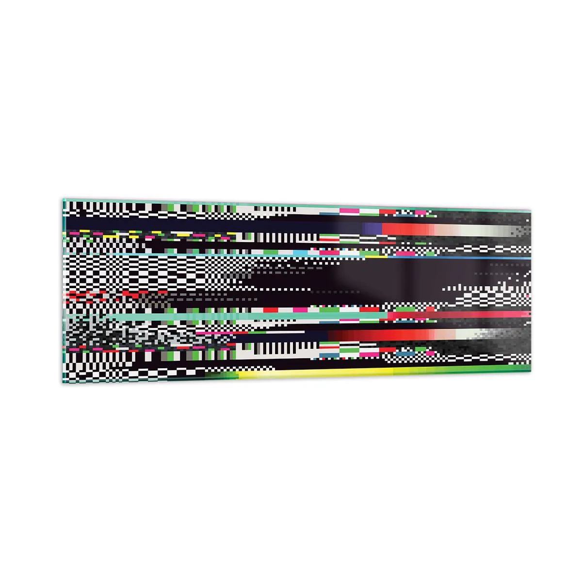 Impression sur verre - Image sur verre - L'image de contrôle de la réalité - 90x30 cm