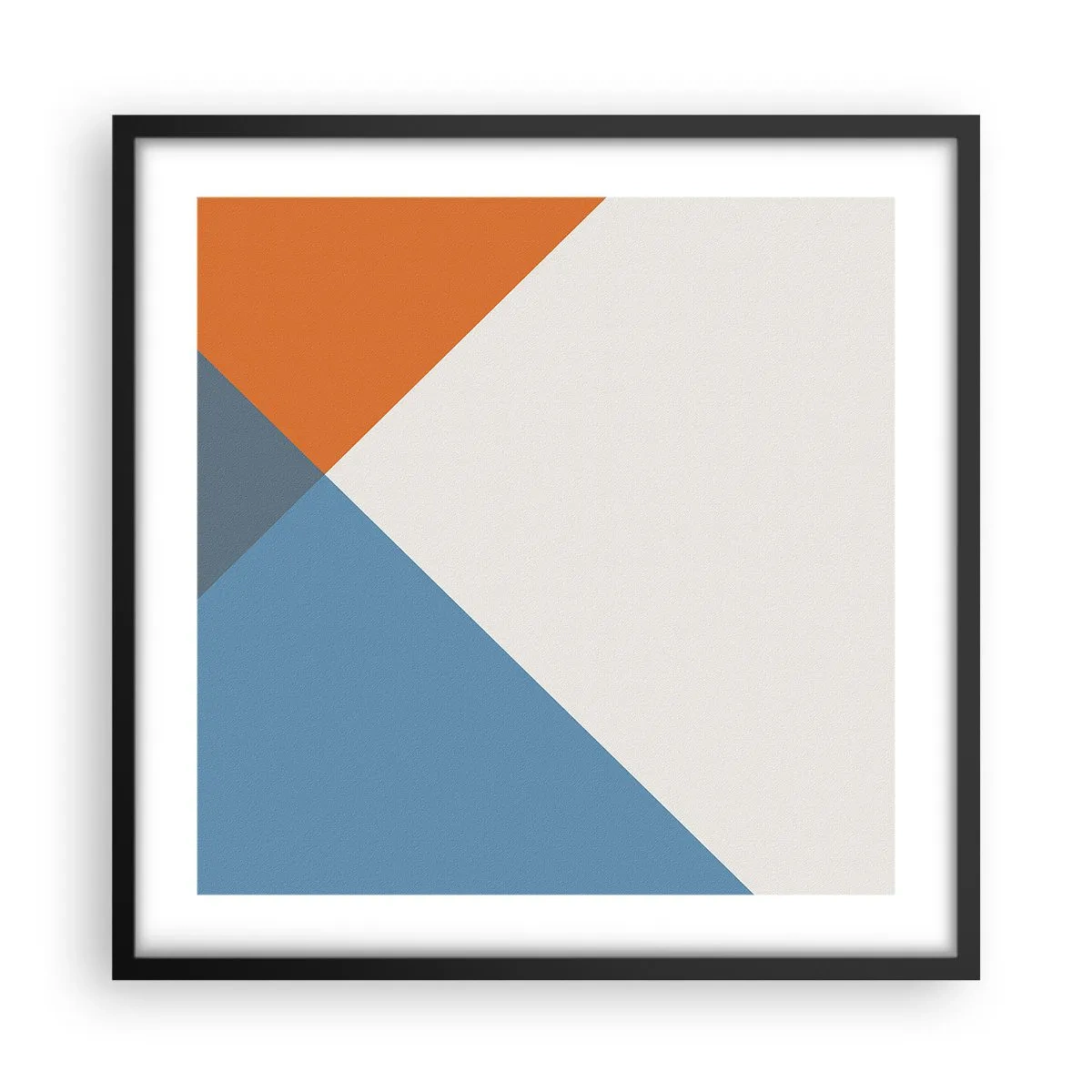 Affiche dans un cadre noir - Poster - Sous cette angle.... - 50x50 cm