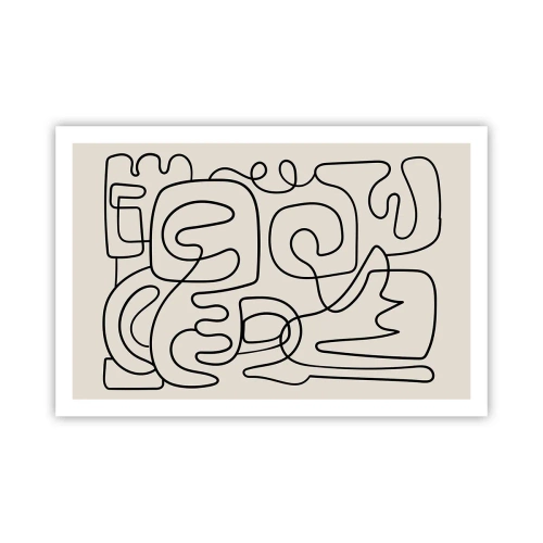 Affiche - Poster - Suivez les indices - 91x61 cm