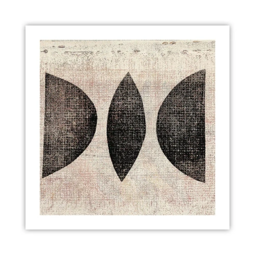 Affiche - Poster - Abstraction ethnique - 50x50 cm