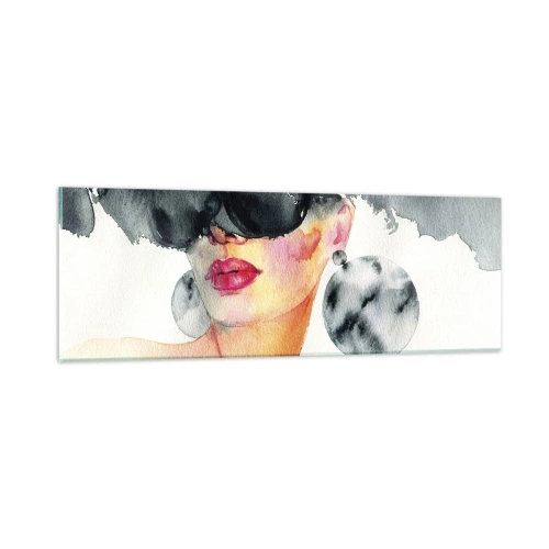 Impression sur verre - Image sur verre - Secret de l'élégance - 90x30 cm