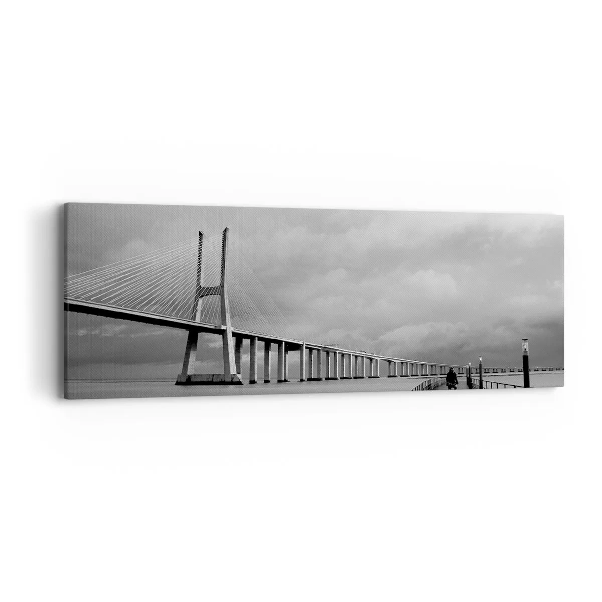 Impression sur toile - Image sur toile - A tous ceux qui lui sont important - 90x30 cm