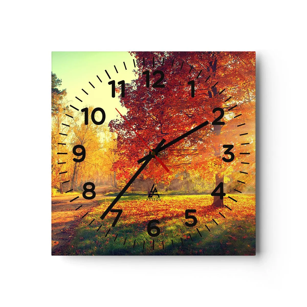 Horloge murale - Pendule murale - Le roux est beau - 30x30 cm