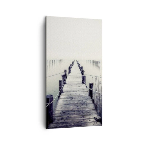 Impression sur toile - Image sur toile - Plongez dans la paix - 45x80 cm