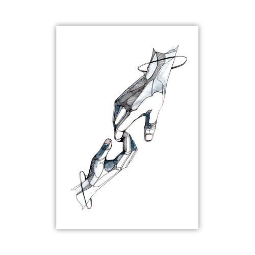 Affiche - Poster - Un bon geste - 70x100 cm