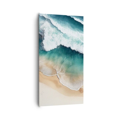 Impression sur toile - Image sur toile - La rencontre éternelle - 65x120 cm