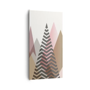 Impression sur toile - Image sur toile - Vue pyramidale - 65x120 cm