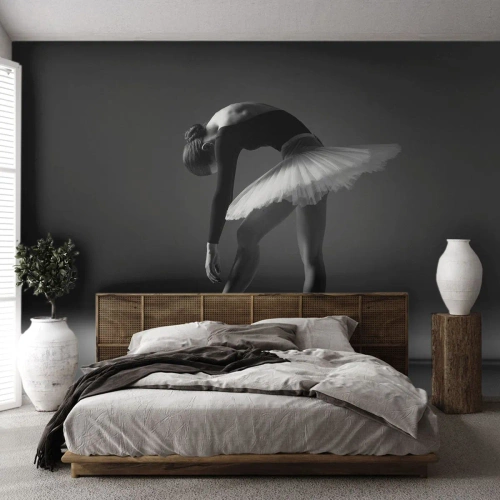 Papier Peint Photo Premium Sand - Belle ballerine - Ballerine, Ballet, Danse - 450x315 cm