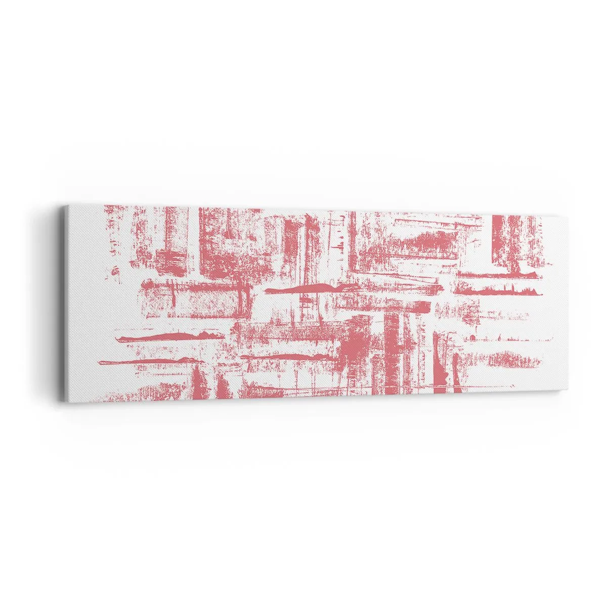 Impression sur toile - Image sur toile - La ville rouge - 90x30 cm