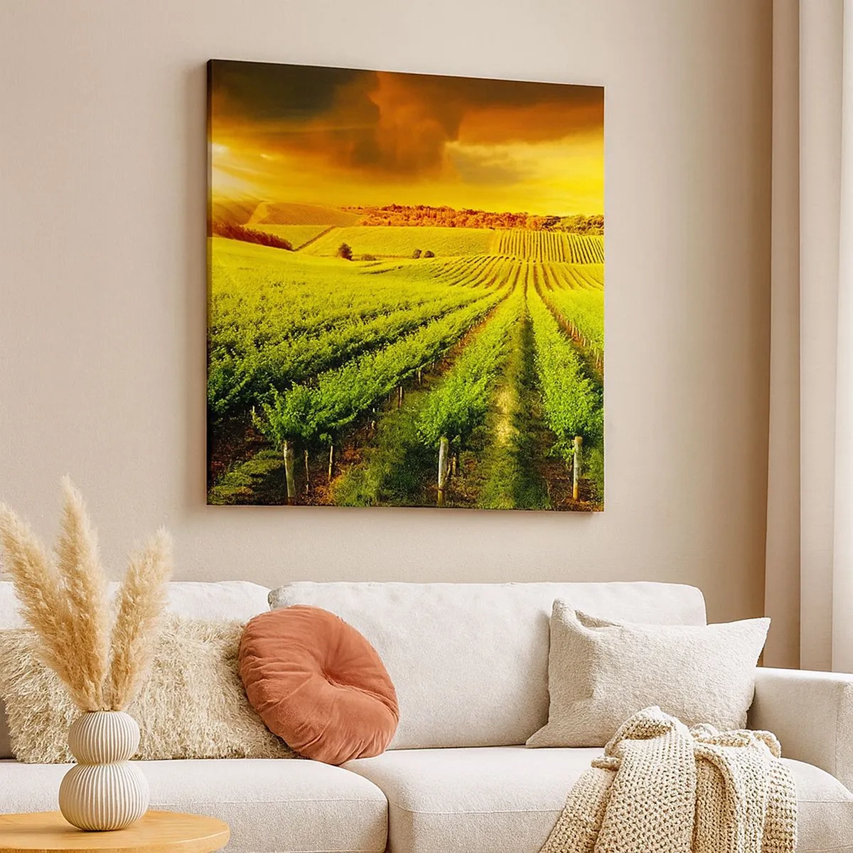 Impression sur toile - Image sur toile - Sous le soleil australien - 30x30 cm