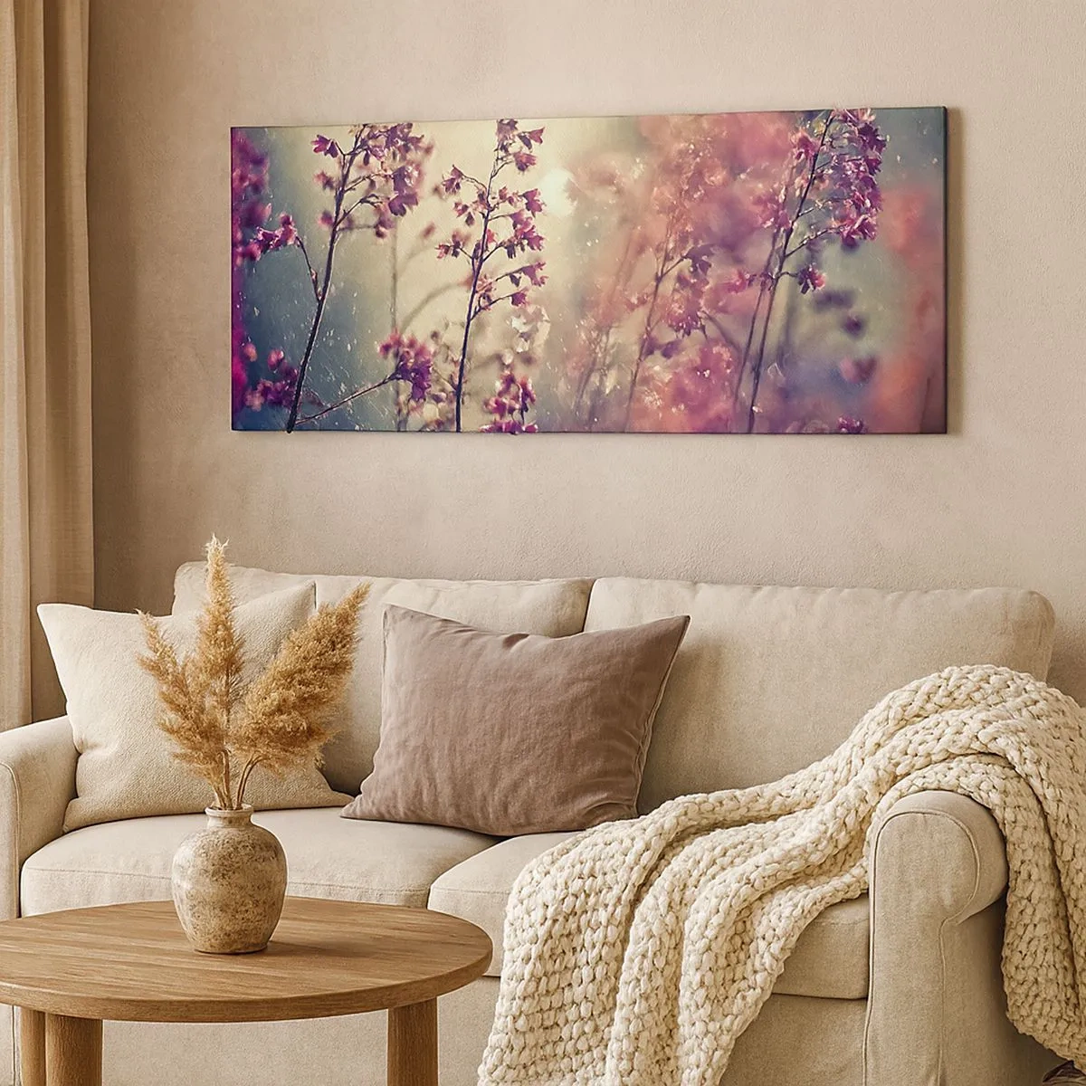 Impression sur toile - Image sur toile - Jardin secret - 100x40 cm
