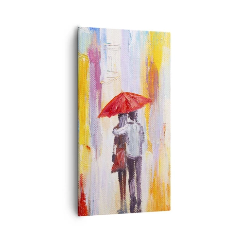 Impression sur toile - Image sur toile - Qu'il pleuve encore - 55x100 cm