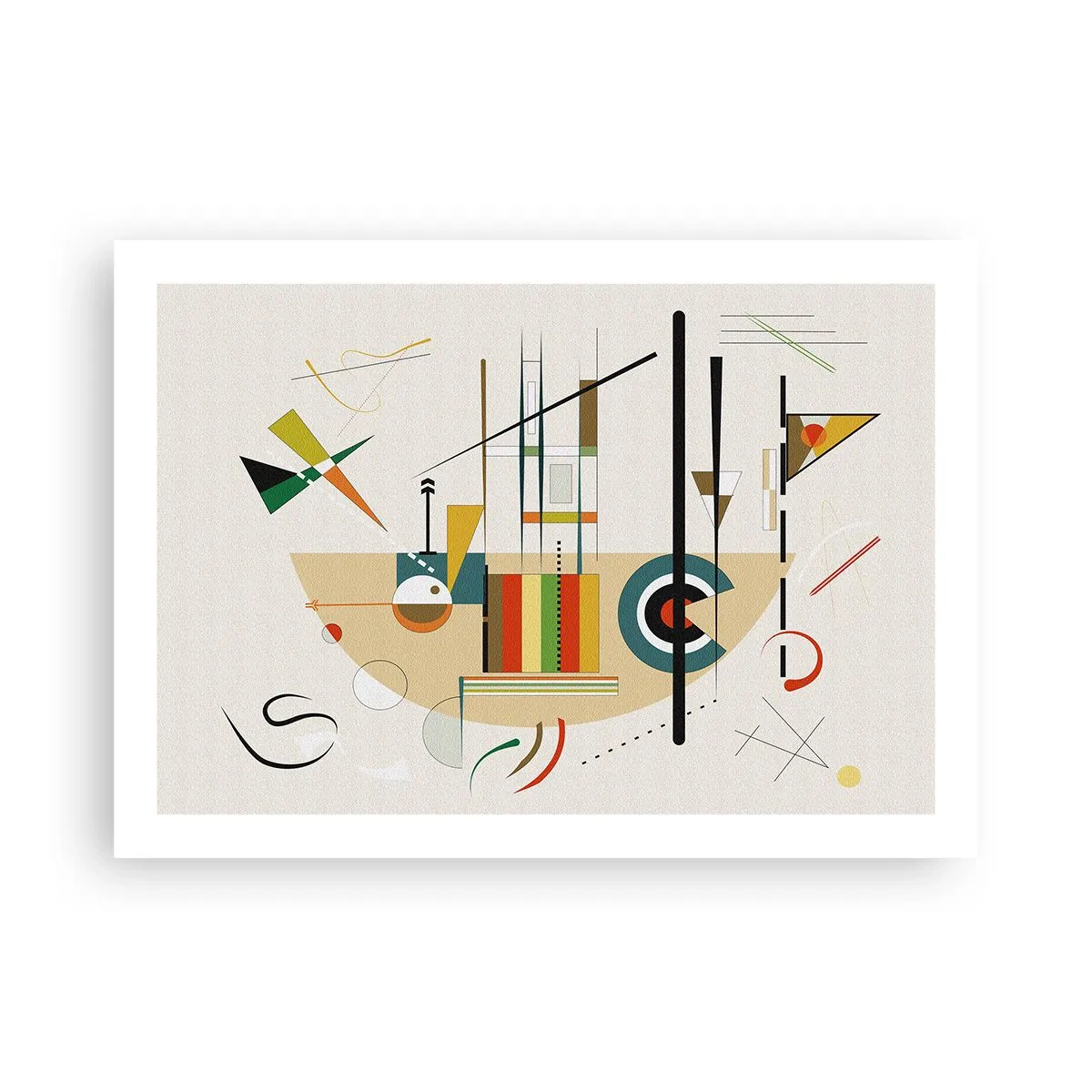 Affiche - Poster - Et le monde s’amuse - 70x50 cm