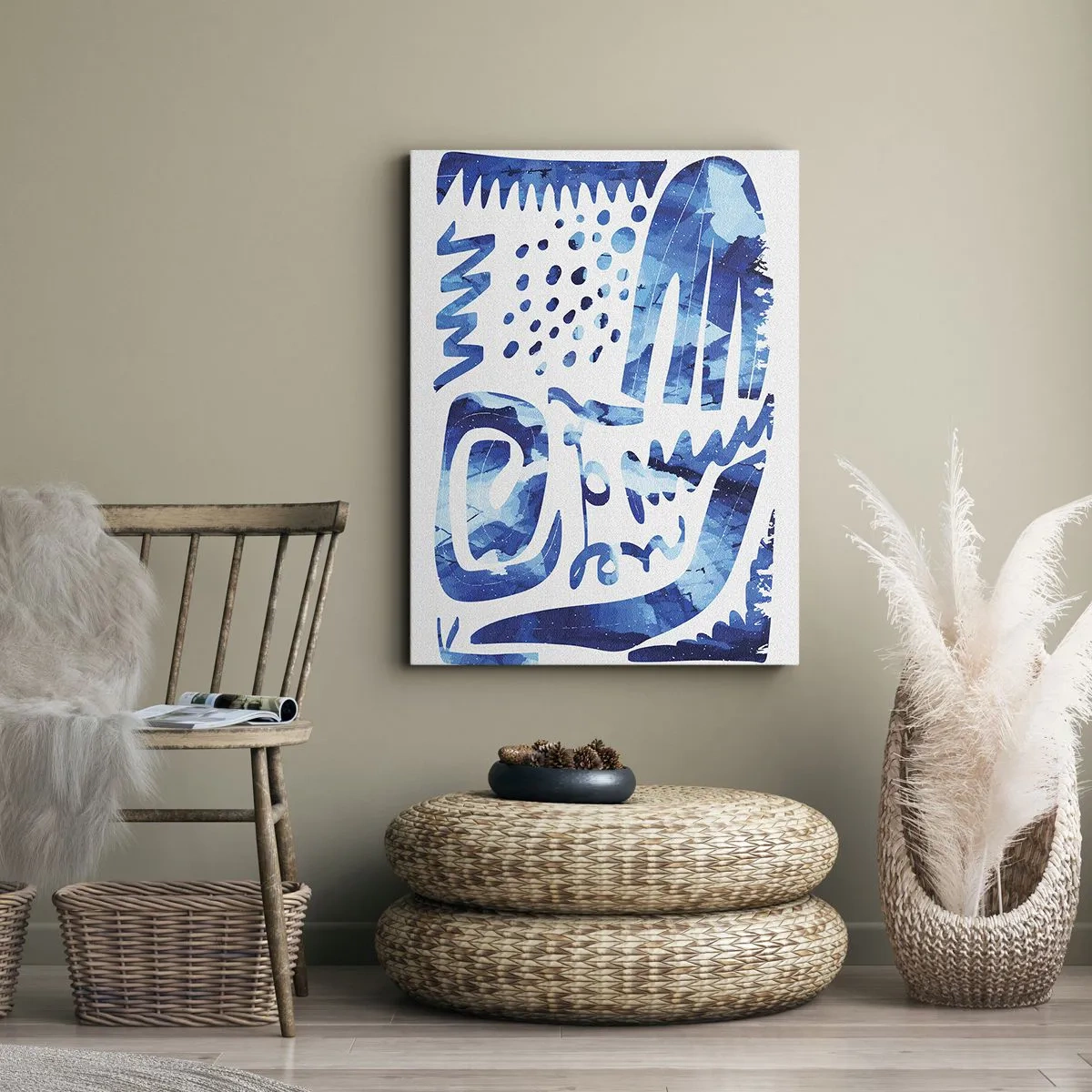 Impression sur toile - Image sur toile - Retour aux racines - 65x120 cm