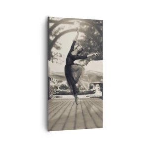 Impression sur toile - Image sur toile - La danse de l'esprit jardin - 65x120 cm