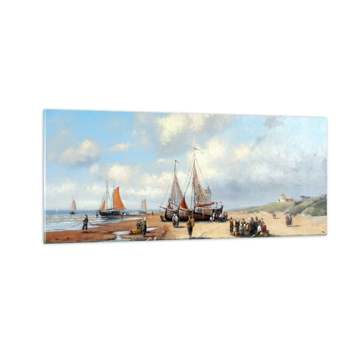 Impression sur verre - Image sur verre - Après une capture réussie - 100x40 cm